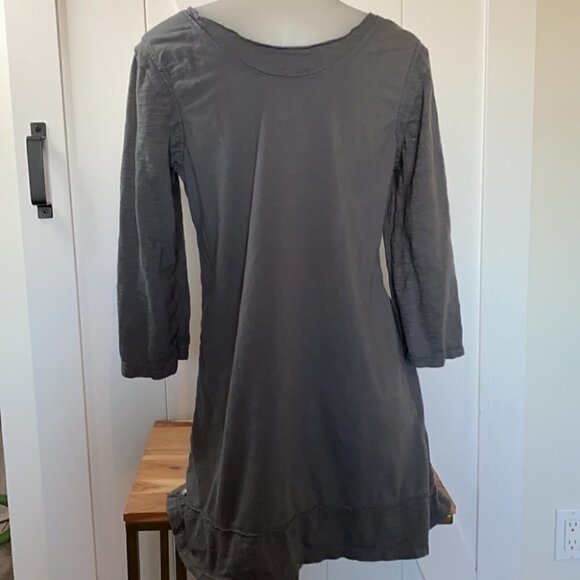 𝅺NEON Buddha 100 % cotton grey shirt tunic - Picture 2 of 5